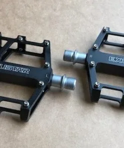 Exustar E-PB525 MTB/BMX Pedale Schwarz [11386]