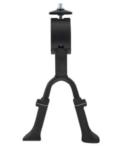 CNC Zweibein Alu-Mittelständer Schwarz [4246]