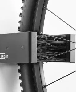 BRIX-IT Fahrradhalter Wandhalterung Schwarz [21447]