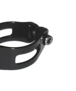 CNC Umwerferschelle Aluminium 34.9mm Schwarz [7065]