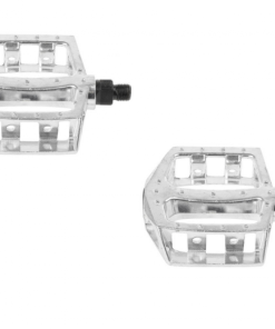 CNC Plattformpedale Basic MTB Silber [8622]