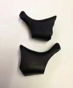 CNC Bremsgriffgummi Überzug Paar Schwarz Für Innenverlegte Bremszüge [13281]