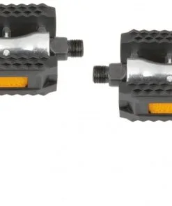 CNC Gummiblock Pedale Schwarz [10685]