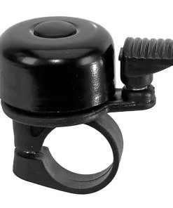 CNC Alu Mini-Klingel Schwarz [1867]