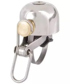 M-WAVE Bella C-Yell Mini-Fahrradglocke Silber [18890]