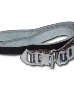 CNC Pedalriemen Leder Braun [8283]