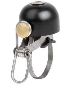 M-WAVE Bella C-Yell Mini-Fahrradglocke Schwarz [19052]